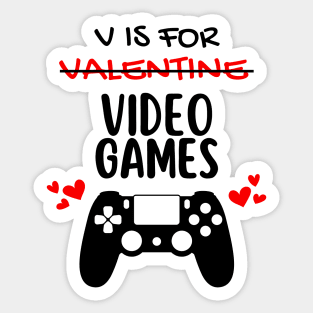 Video Games Sticker